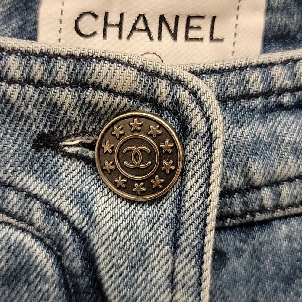 Chanel Paris -Dallas Cruise collection Denim Shorts